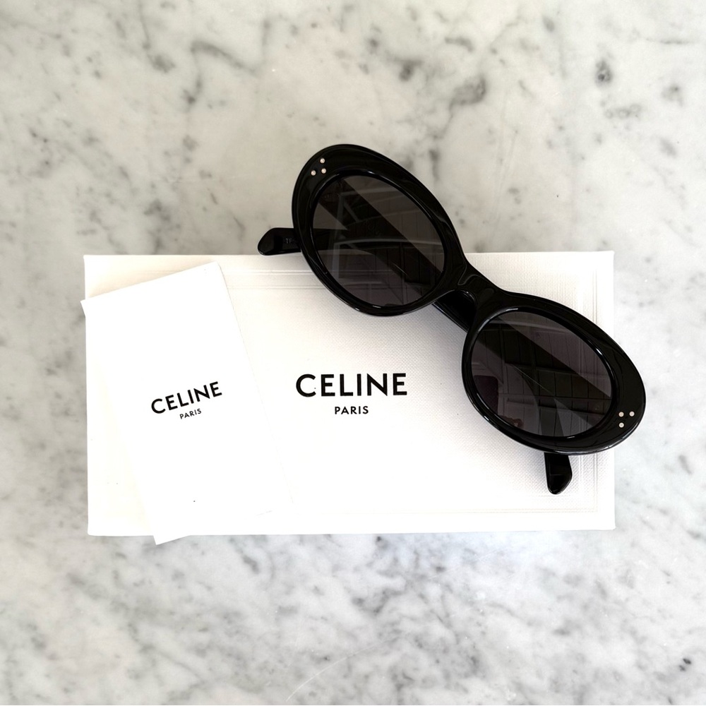 Celine Cat Eye Sunglasses - Black